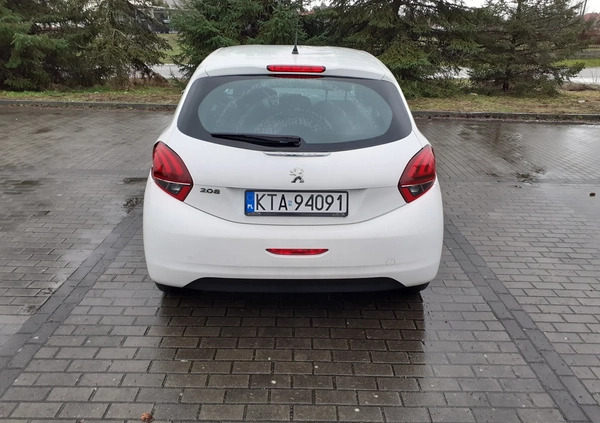 Peugeot 208 cena 31600 przebieg: 80806, rok produkcji 2015 z Tarnów małe 106